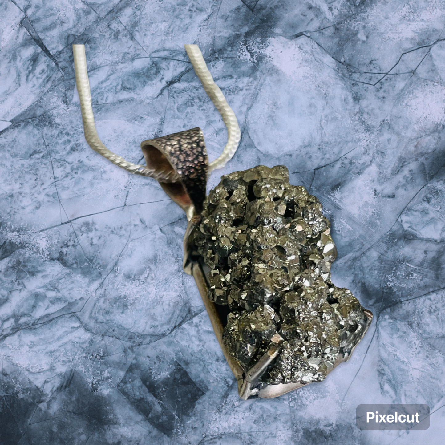 Pyrite pendent